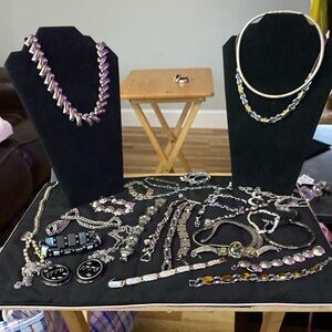 Lot of necklaces and bracelets